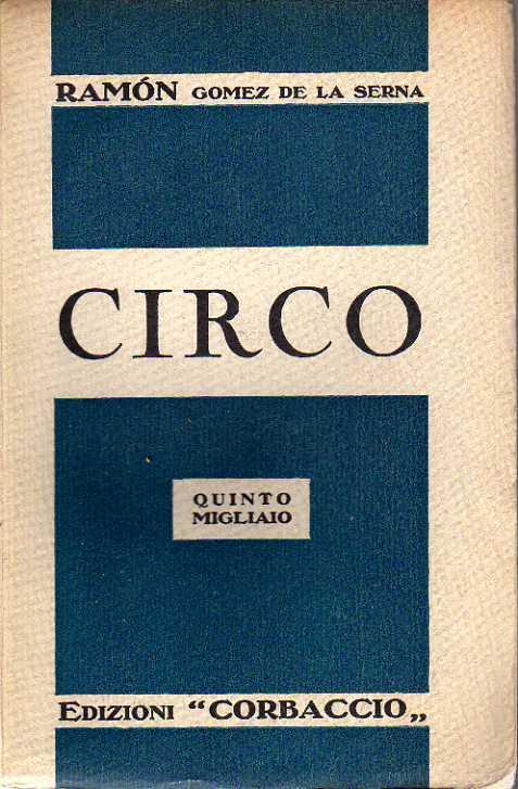 Circo - Ramón Gómez de la Serna - copertina
