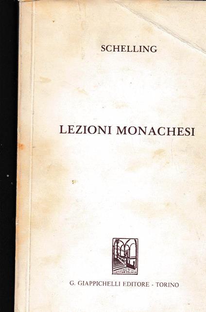 Lezioni Monachesi - copertina