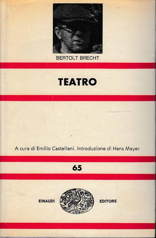 Teatro - Bertolt Brecht - copertina