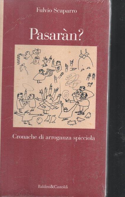 Pasaràn? - Fulvio Scaparro - copertina