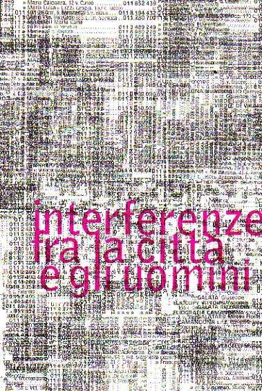 Interferenze fra la città e gli uomini - copertina