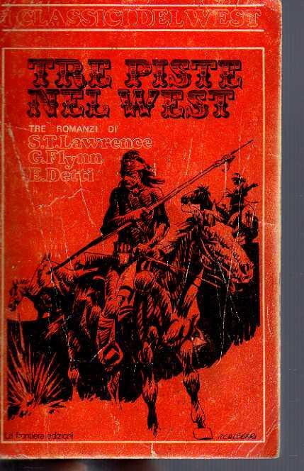 tre piste nel West - copertina