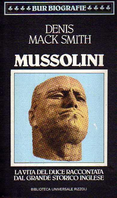 Mussolini - Denis Mack Smith - copertina
