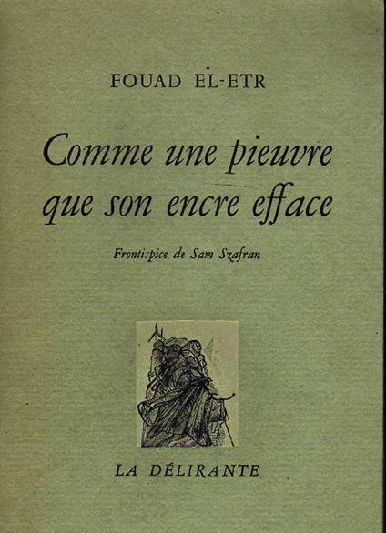 comme une pieuvre que son encre efface - copertina