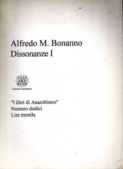 Dissonanze I - copertina
