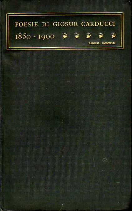 Poesie 1850-1900 - copertina