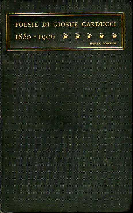 Poesie 1850-1900 - copertina