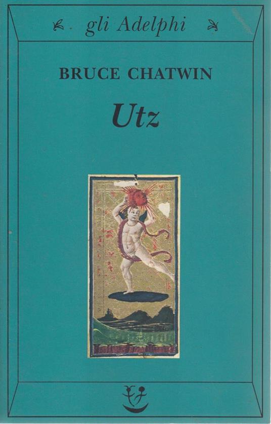 Utz - Bruce Chatwin - copertina