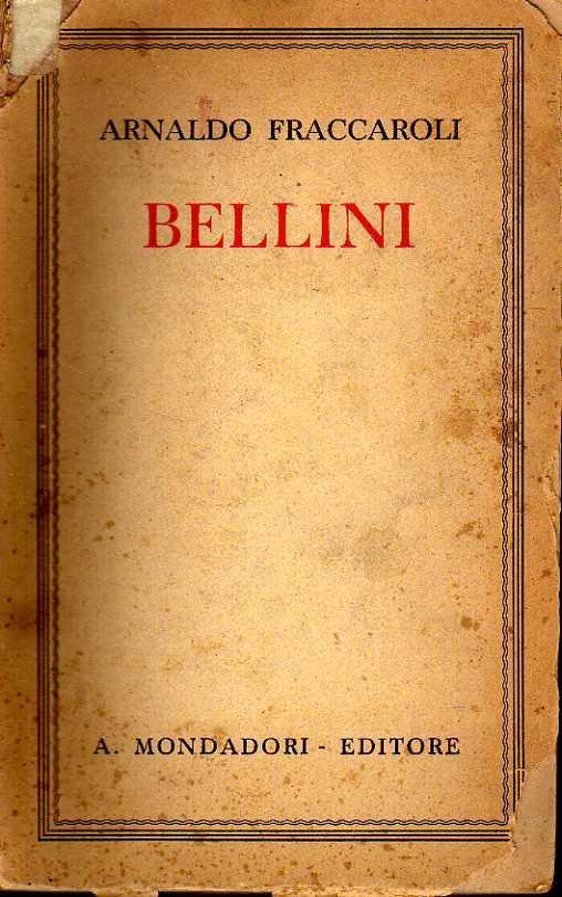 Bellini - copertina