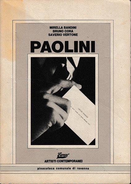 Giulio Paolini. Tutto qui - copertina