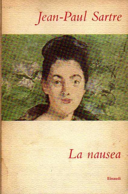 La nausea - Jean-Paul Sartre - copertina