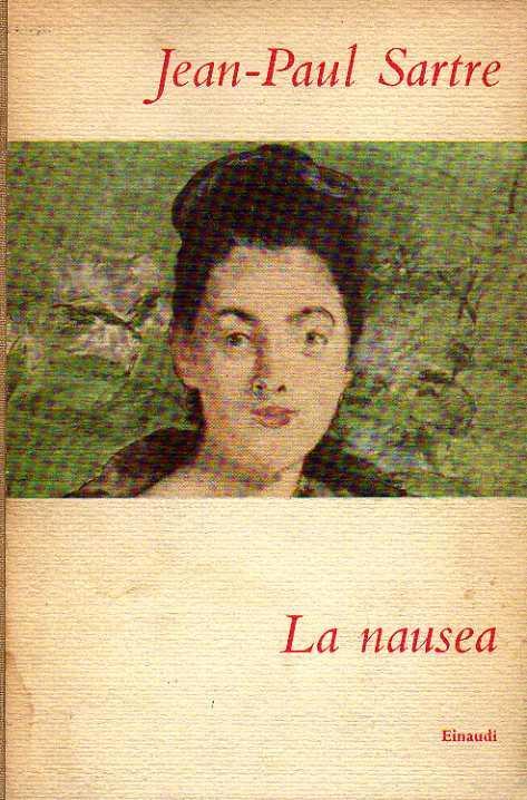 La nausea - Jean-Paul Sartre - copertina