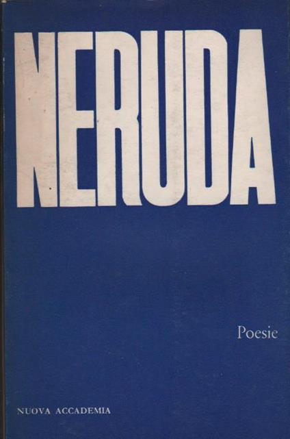 Pablo Neruda - Giuseppe Bellini - copertina
