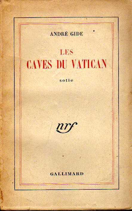 Les Caves Du Vatican - André Gide - copertina