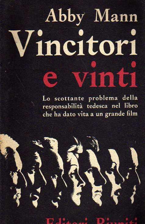 Vincitori E Vinti - copertina