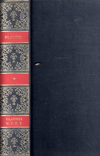 Le commedie. Volume primo - copertina