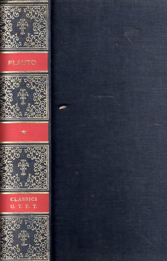 Le commedie. Volume primo - copertina