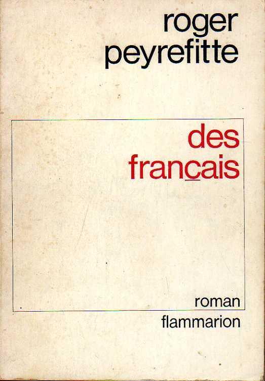 Des français - Roger Peyrefitte - copertina