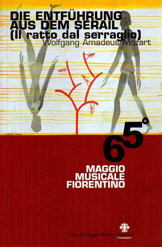 Die entfuhrung aus dem serail. 65° Maggio musicale fiorentino - copertina