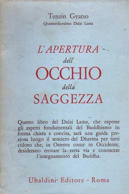L'apertura dell'occhio della Saggezza - copertina