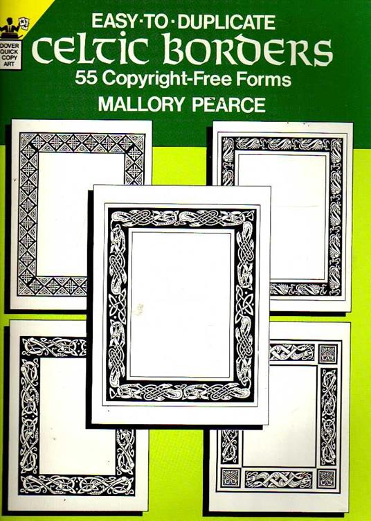 Celtic borders 55 Copyright-free forms - copertina