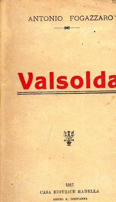 Valsolda - Antonio Fogazzaro - copertina