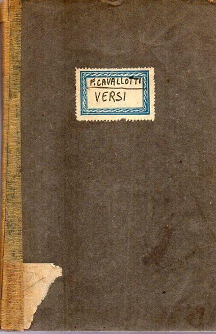 Versi - copertina