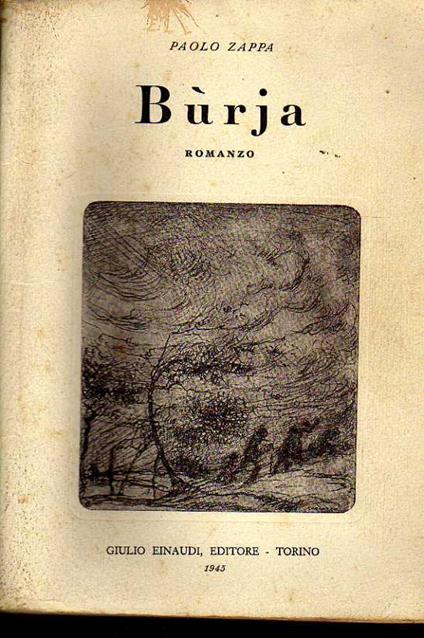 Bùrja - Paolo Zappa - copertina