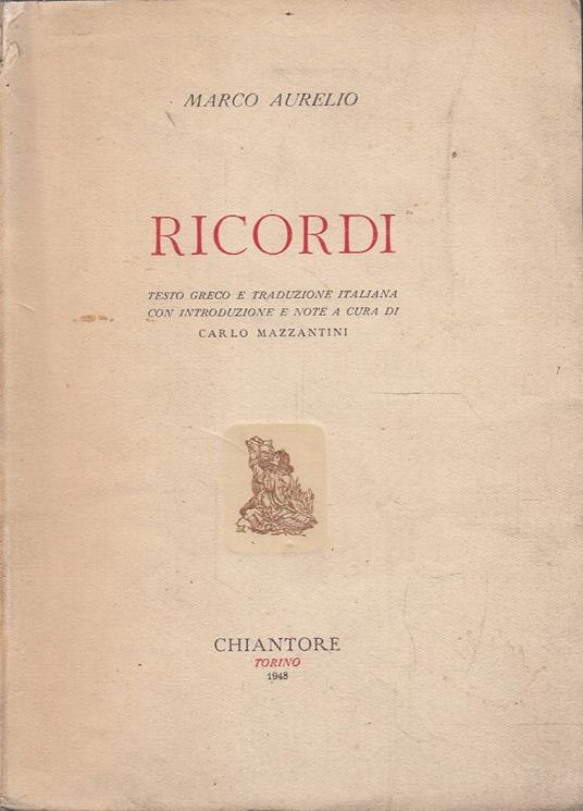 Ricordi - copertina