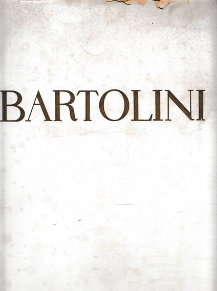 Bartolini - copertina