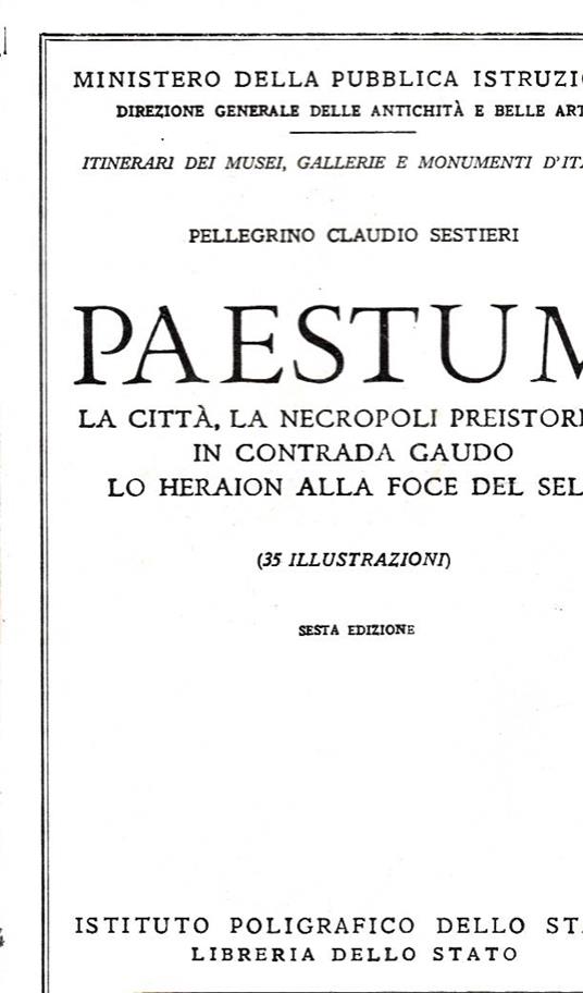 Paestum - copertina