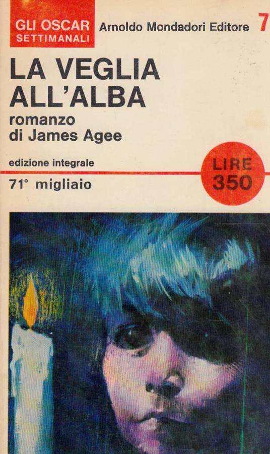 La veglia all'alba - James Agee - copertina