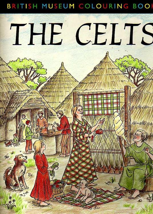 The Celts Britisch museum colourig books - copertina