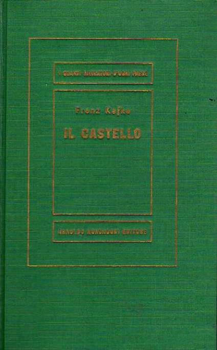 Il Castello - Franz Kafka - copertina