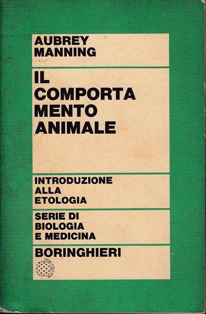 Il comportamento animale - Aubrey Manning - copertina