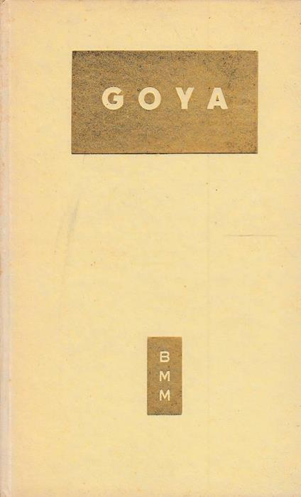 Goya - Dino Formaggio - copertina