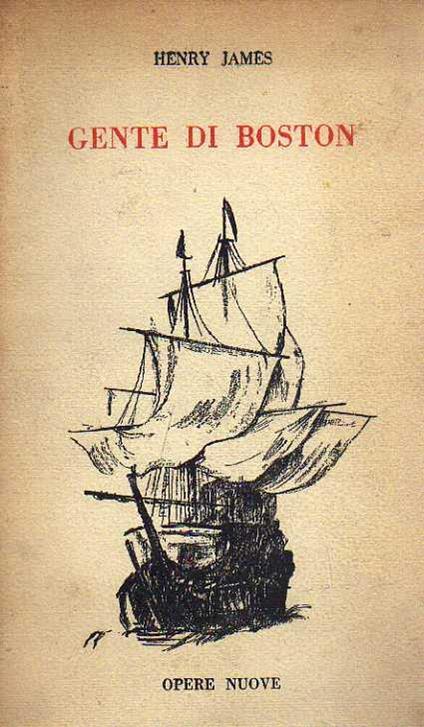 Gente di Boston - Henry James - copertina