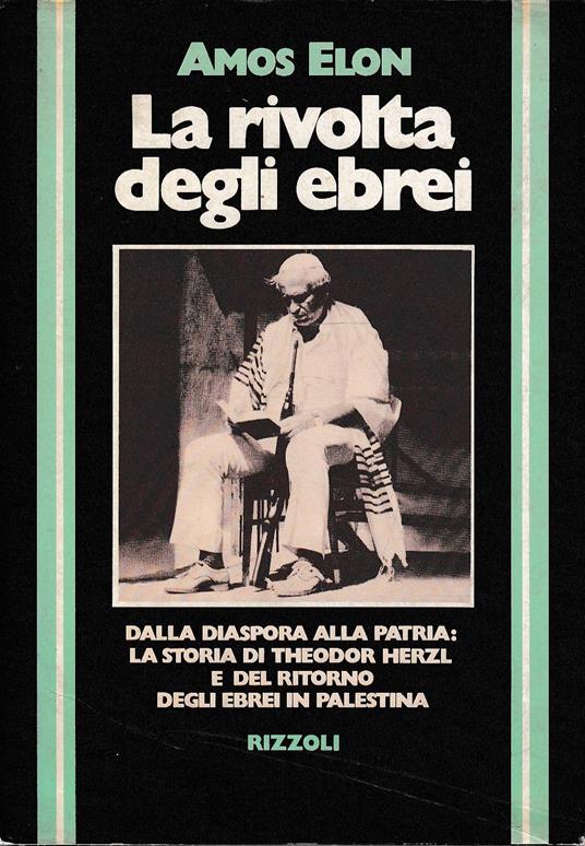 La rivolta degli ebrei - Amos Elon - copertina