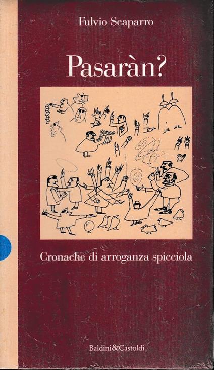 Pasaràn? - Fulvio Scaparro - copertina