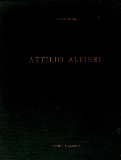 Attilio Alfieri - copertina