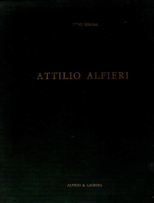 Attilio Alfieri - copertina