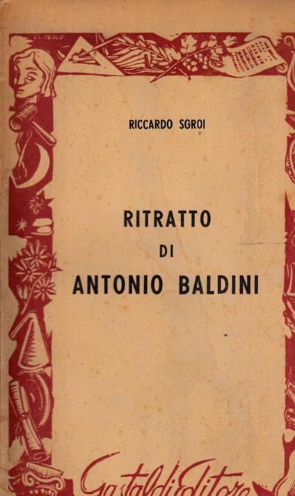 Ritratto di Antonio Baldini - copertina