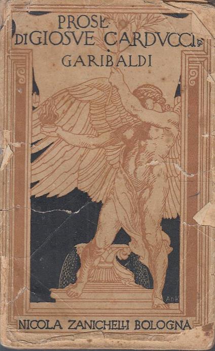 Garibaldi - Giosuè Carducci - copertina