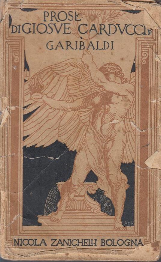 Garibaldi - Giosuè Carducci - copertina