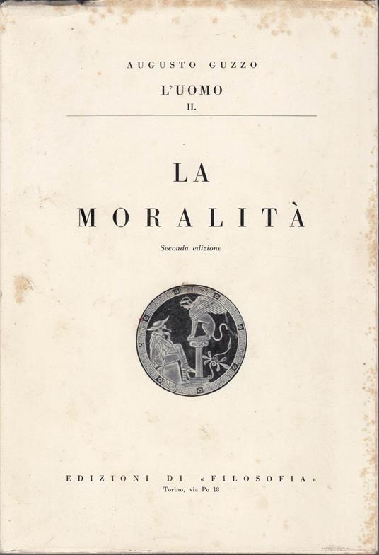 La Moralita' - Augusto Guzzo - copertina
