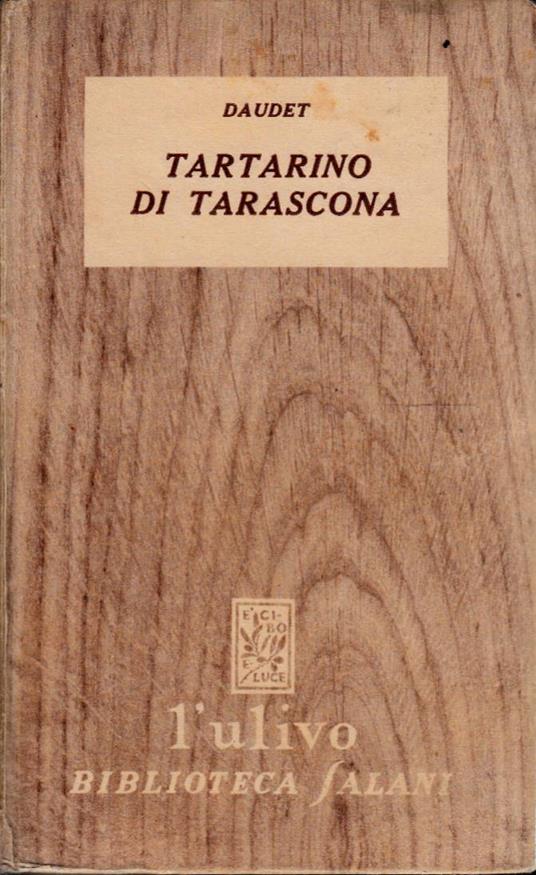 Tartarino di Tarascona - Alphonse Daudet - copertina