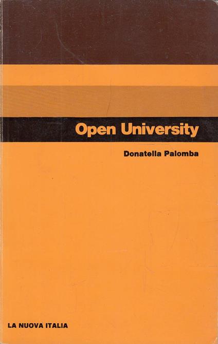 Open University - Donatella Palomba - copertina