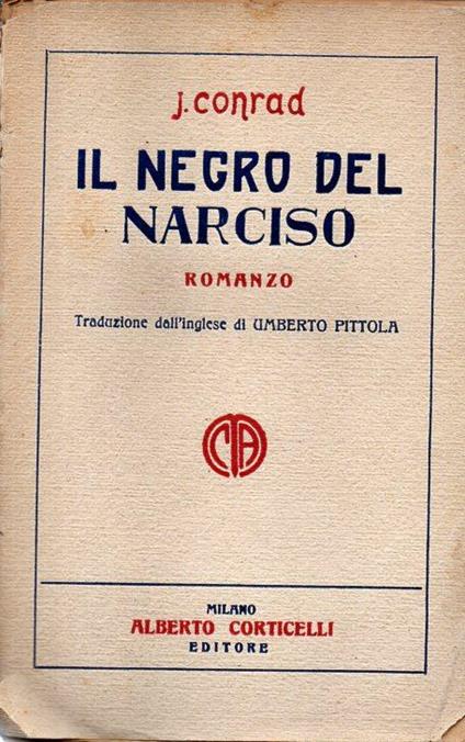 Il negro del Narciso - Joseph Conrad - copertina