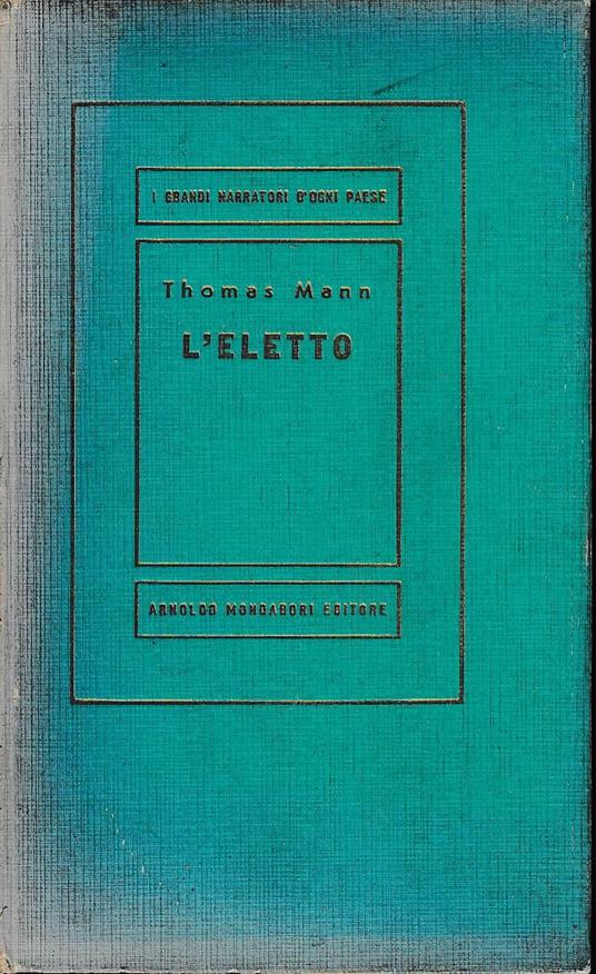 L'eletto - Thomas Mann - copertina