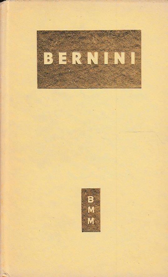 Bernini - Valentino Martinelli - copertina